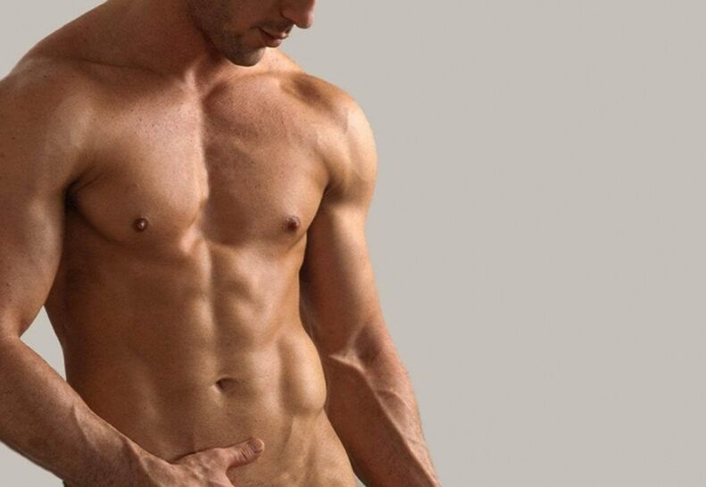 Body of male