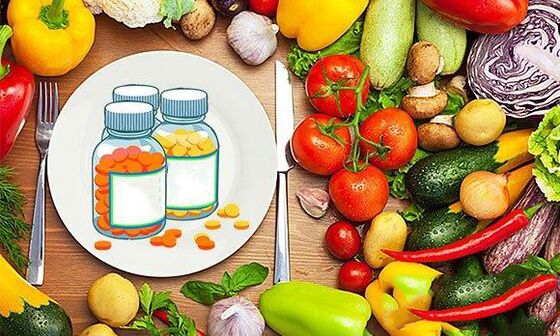 Vitamins in the product to increase the potential
