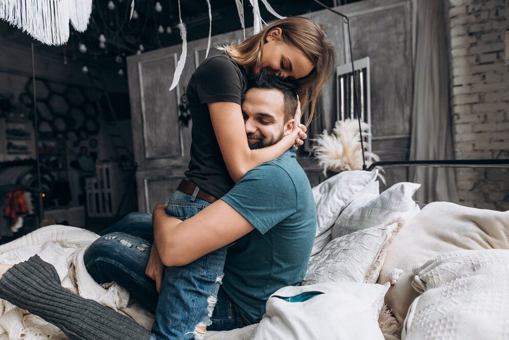 women embrace men who increase potency