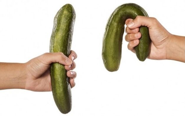 good and weak potential using the example of cucumber
