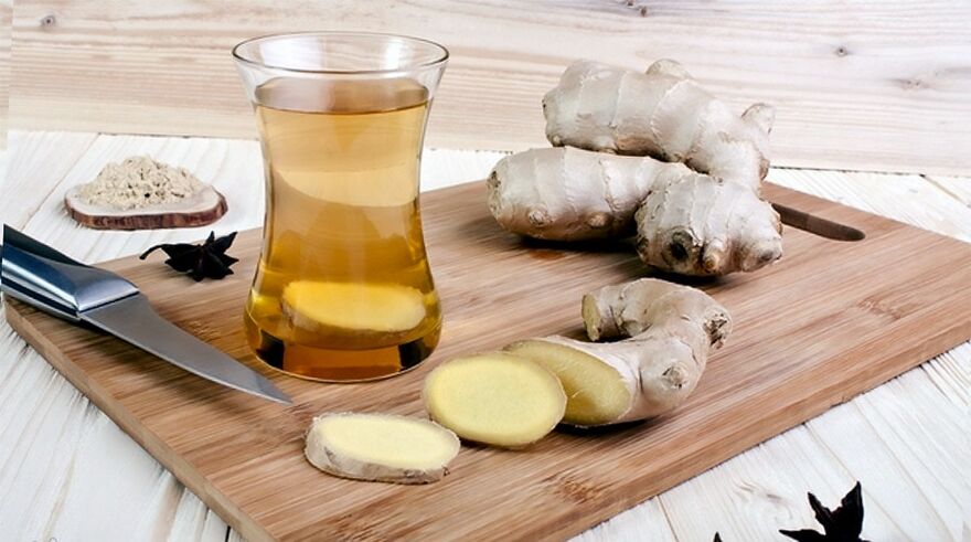 color with ginger for potency