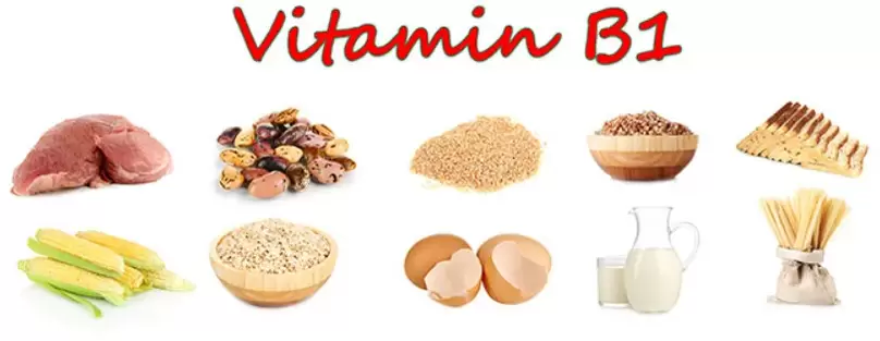 vitamin B1 in the product for potency