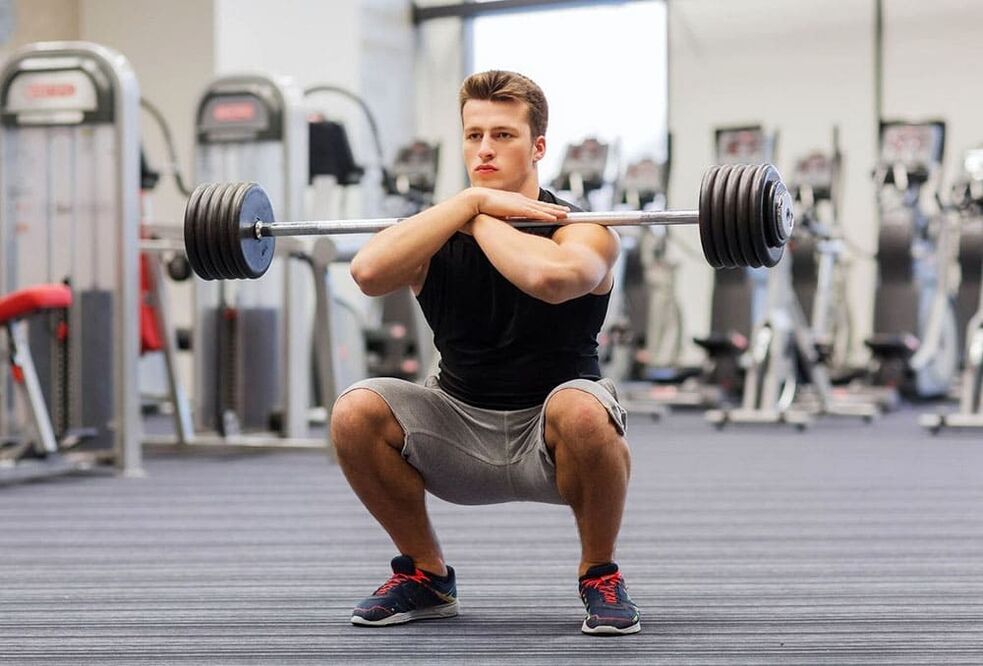 Exercising in the gym is good for male potency